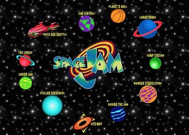 Space Jam website